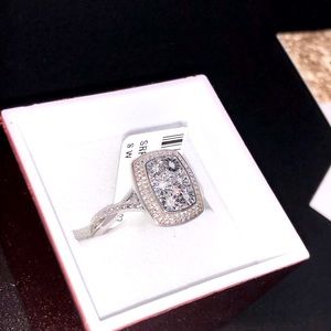 Real Diamond engagement promise bridal ring SALE!